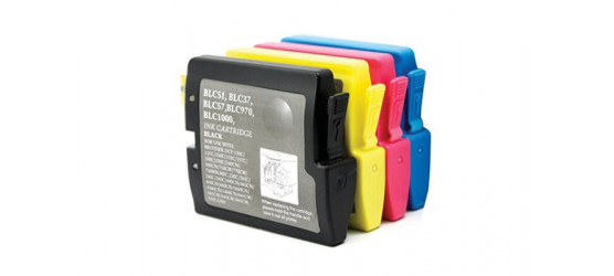 Complete set of 4 Brother LC-51 Compatible Inkjet Cartridges